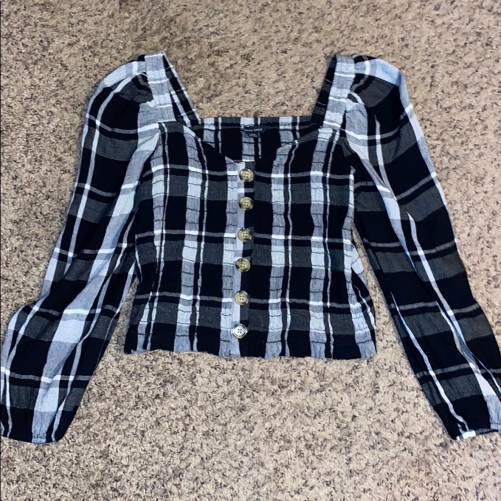 Plaid American Eagle long sleeve